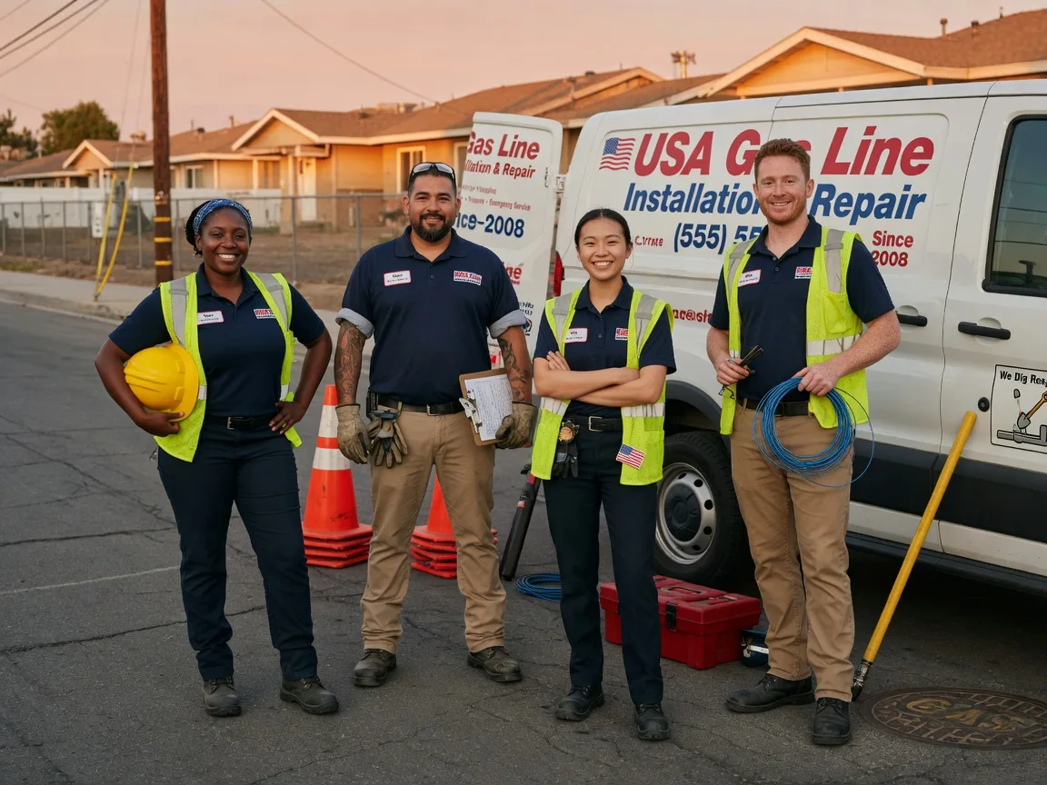 Gas Line Installation company in Presto, PA